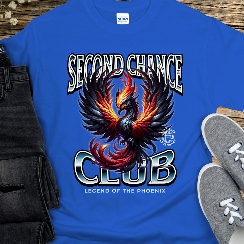 Custom Recovery T-Shirt | Inspiring Sobriety |  2nd Chance Club