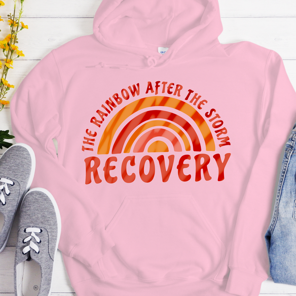 Recovery Hoodie | Inspiring Sobriety |  The Rainbow After The Storm