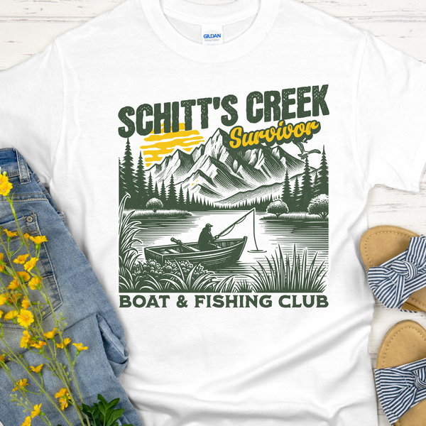 Recovery T-Shirt | Inspiring Sobriety |  Schitt's Creek Survivor