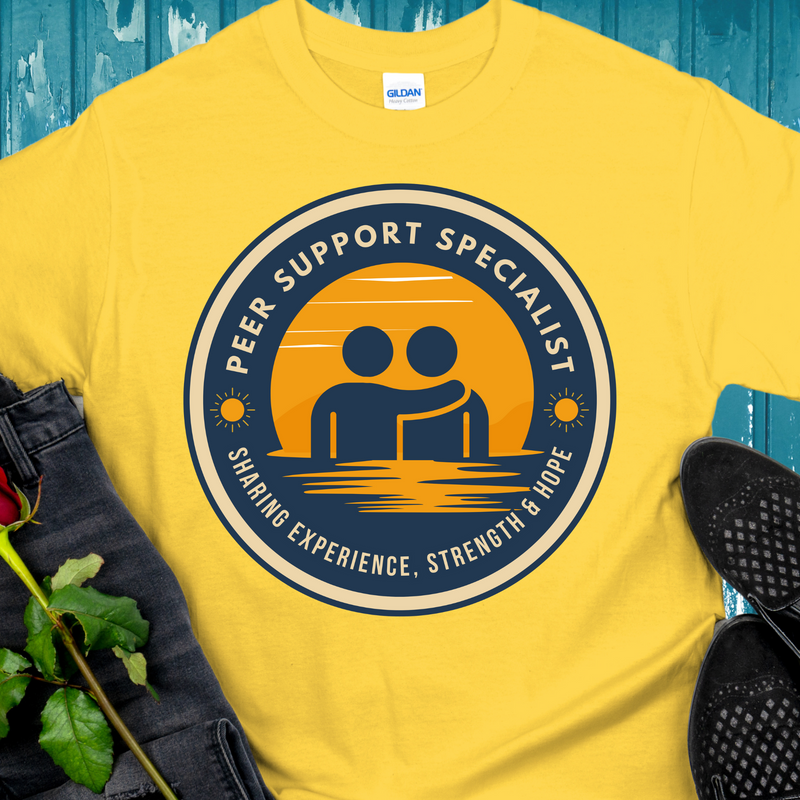 Recovery T-Shirt | Inspiring Sobriety |  Peer Support Specialist