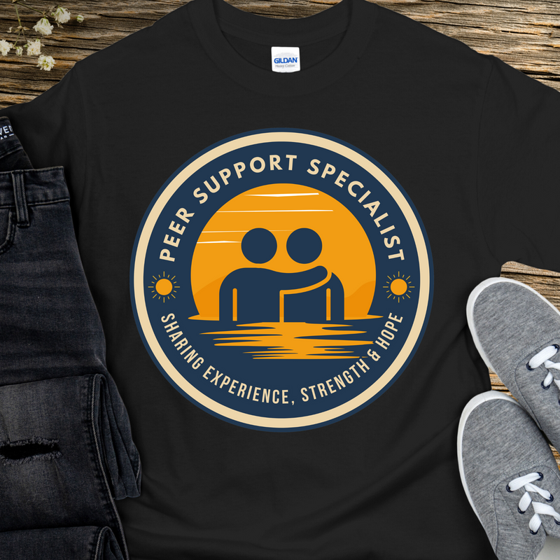 Recovery T-Shirt | Inspiring Sobriety |  Peer Support Specialist