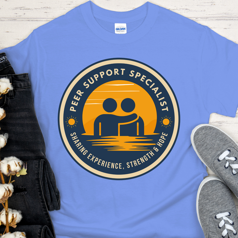 Recovery T-Shirt | Inspiring Sobriety |  Peer Support Specialist