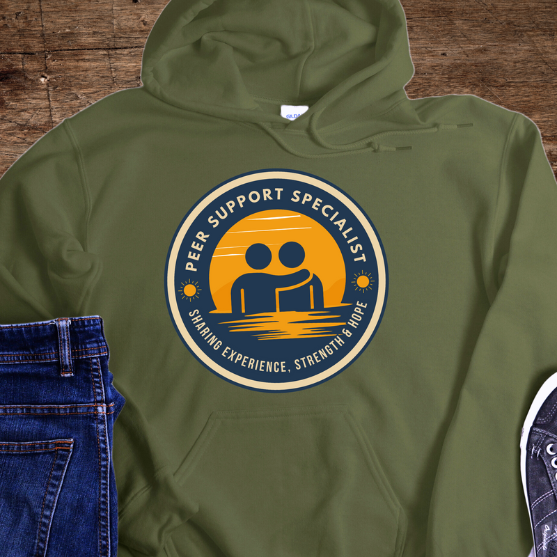 Recovery Hoodie | Inspiring Sobriety |  Peer Support Specialist