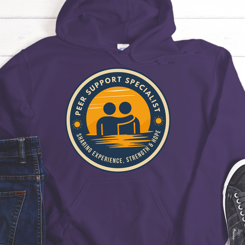 Recovery Hoodie | Inspiring Sobriety |  Peer Support Specialist