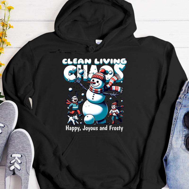 Christmas Recovery Hoodie | Inspiring Sobriety |  Clean Living Chaos