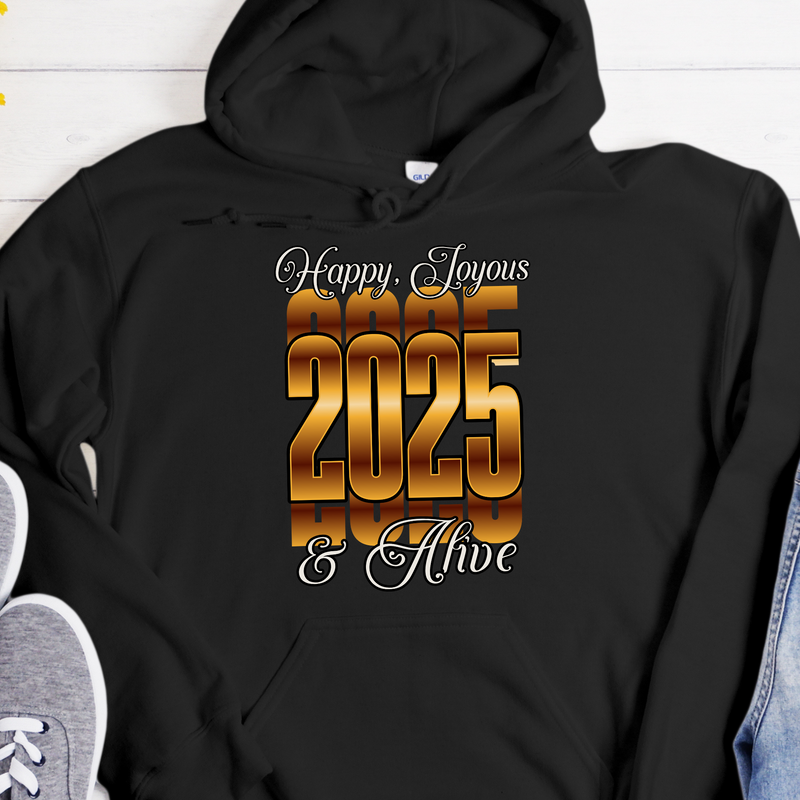 Recovery Hoodie | Inspiring Sobriety |  Happy Joyous & Alive in 2025