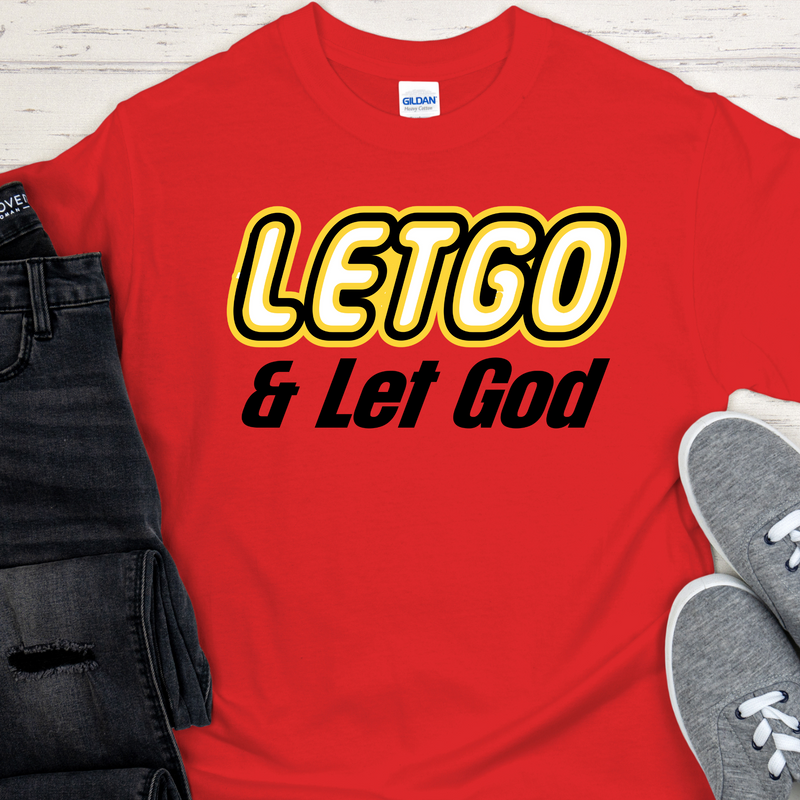 Recovery T-Shirt | Inspiring Sobriety |  "Letgo" and Let God