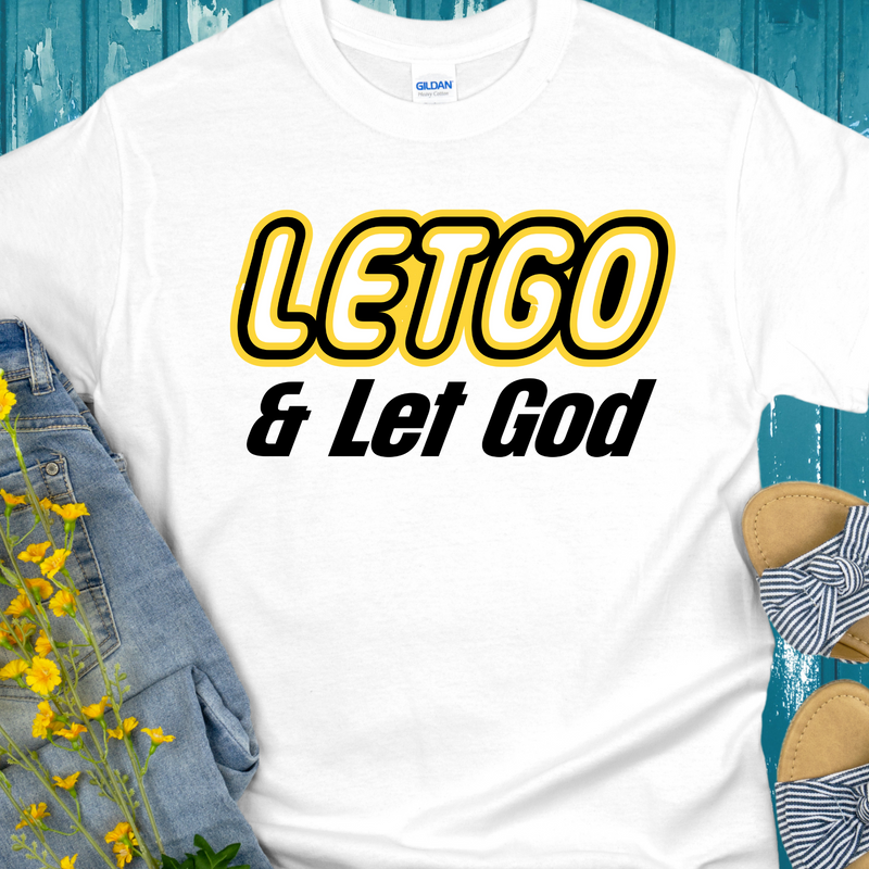 Recovery T-Shirt | Inspiring Sobriety |  "Letgo" and Let God