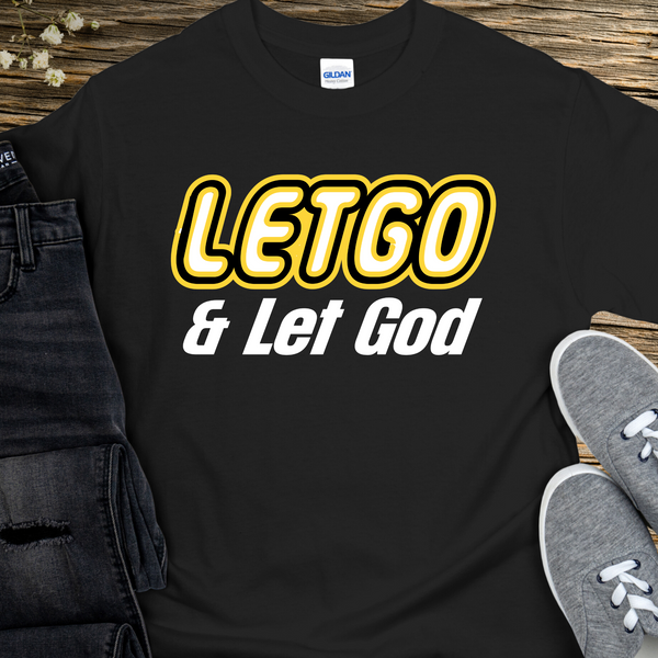 Recovery T-Shirt | Inspiring Sobriety |  "Letgo" and Let God