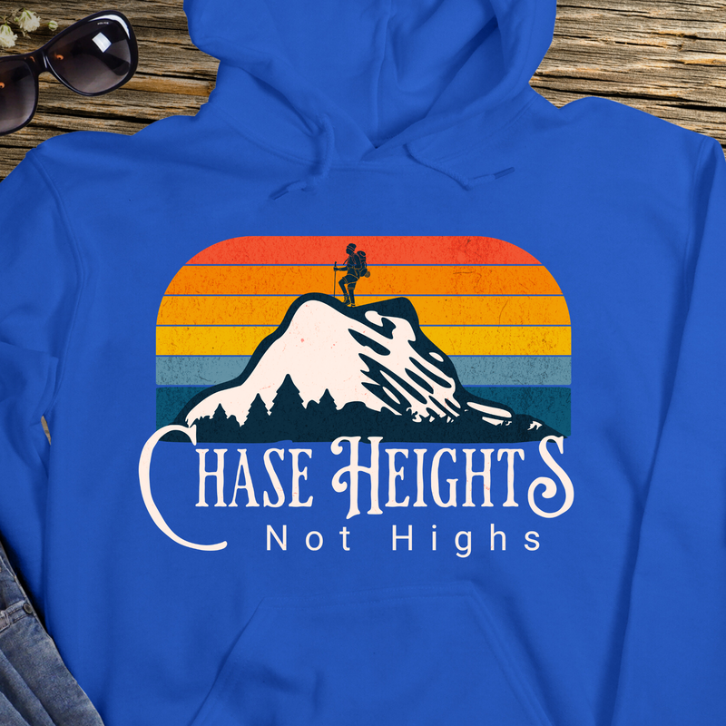 royal Recovery Hoodie | Inspiring Sobriety | Chase Heights, Not Highs