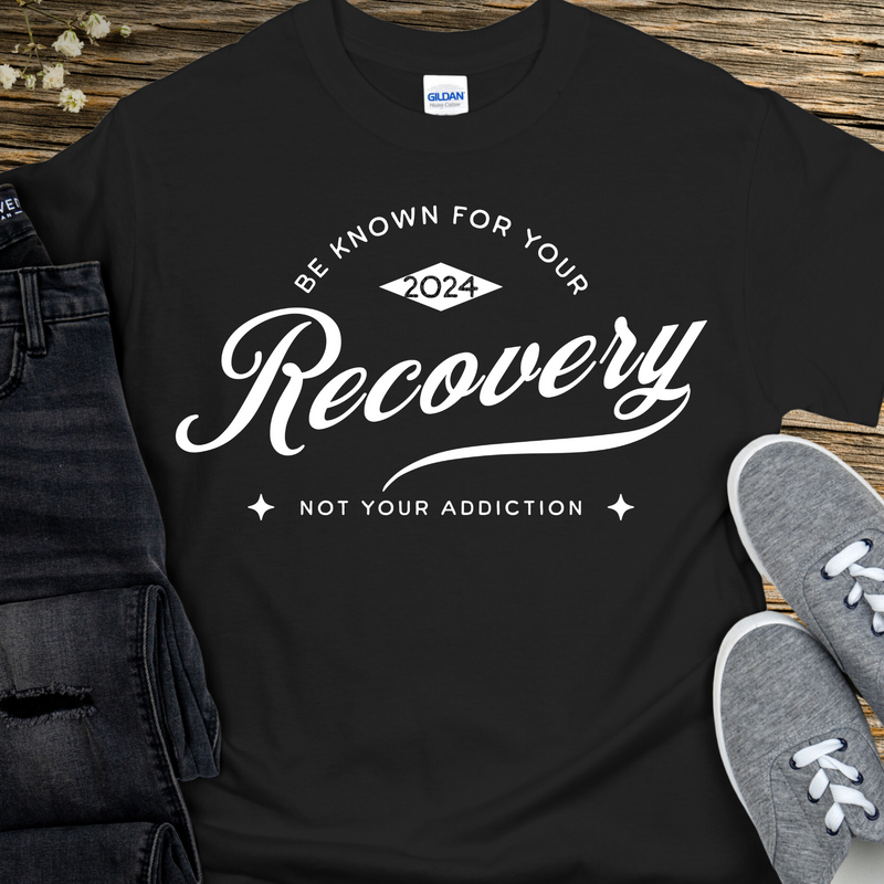 Custom Recovery T-Shirt | Inspiring Sobriety |  Be Known For Your Recovery