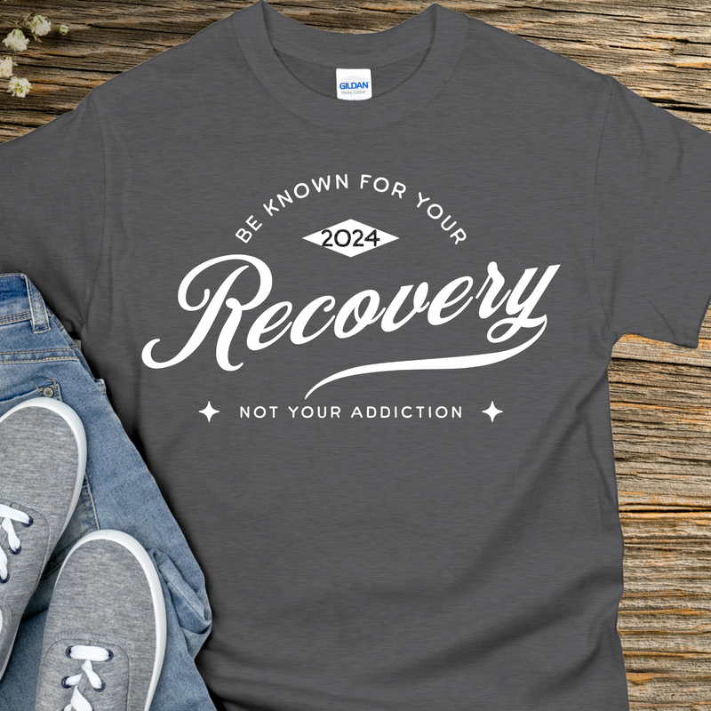 Custom Recovery T-Shirt | Inspiring Sobriety |  Be Known For Your Recovery