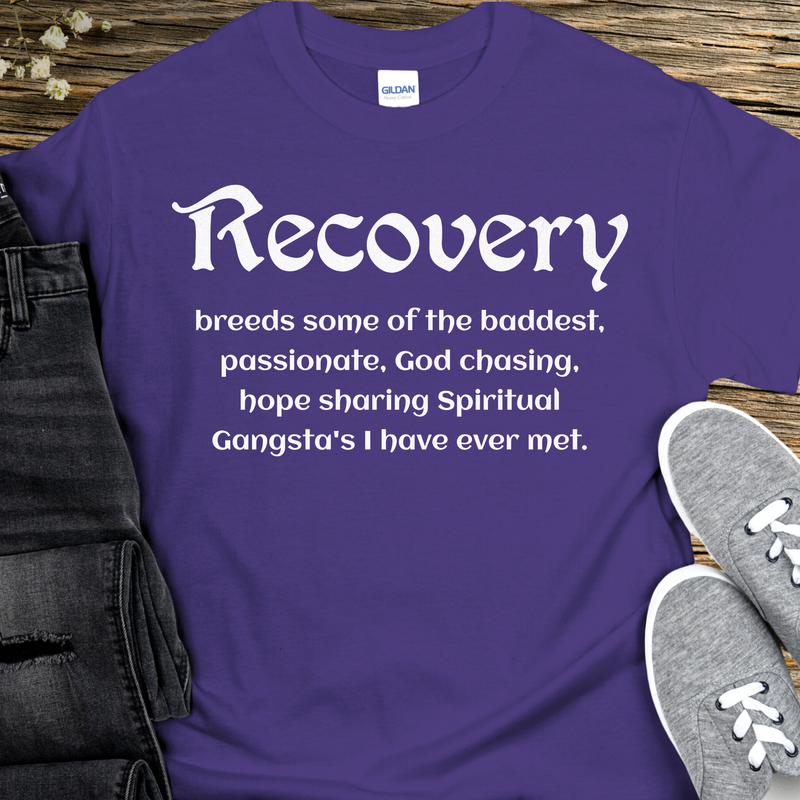 Recovery T-Shirt | Inspiring Sobriety |  Recovery Breeds