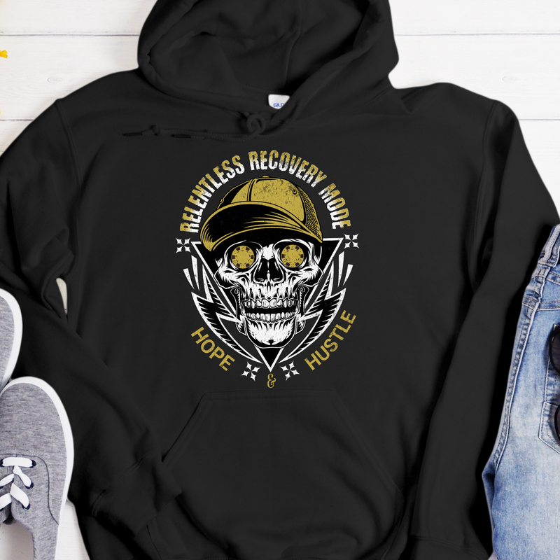 Recovery Hoodie | Inspiring Sobriety |  Relentless Recovery Mode