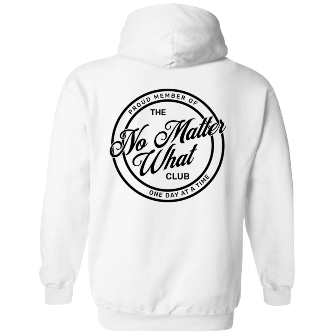 Ashley White Zip Hoodie