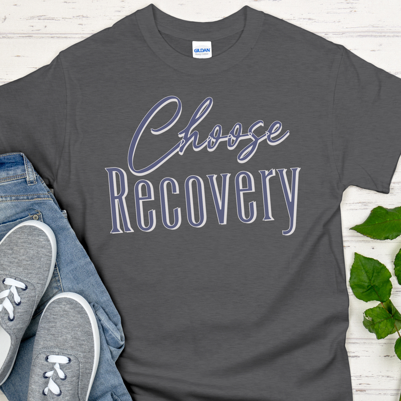 Recovery Unisex T-Shirt | Inspiring Sobriety | Choose Recovery