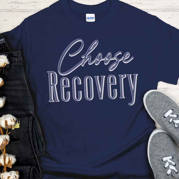 Recovery Unisex T-Shirt | Inspiring Sobriety | Choose Recovery