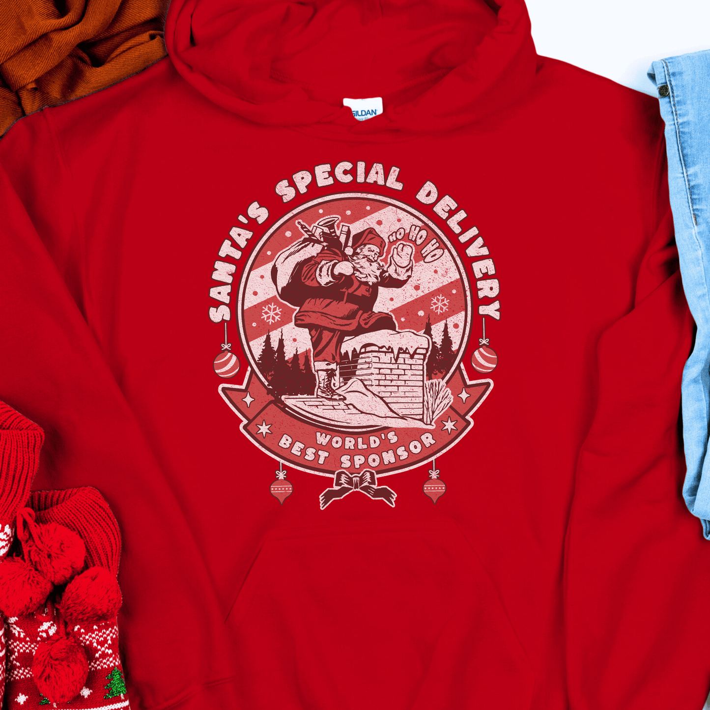 Christmas Recovery Hoodie | Inspiring Sobriety |  World's Best Sponsor