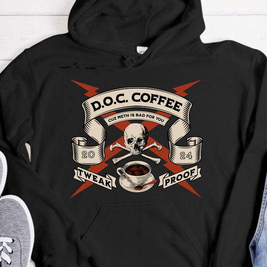 Custom Recovery Hoodie | Inspiring Sobriety |  DOC Coffee