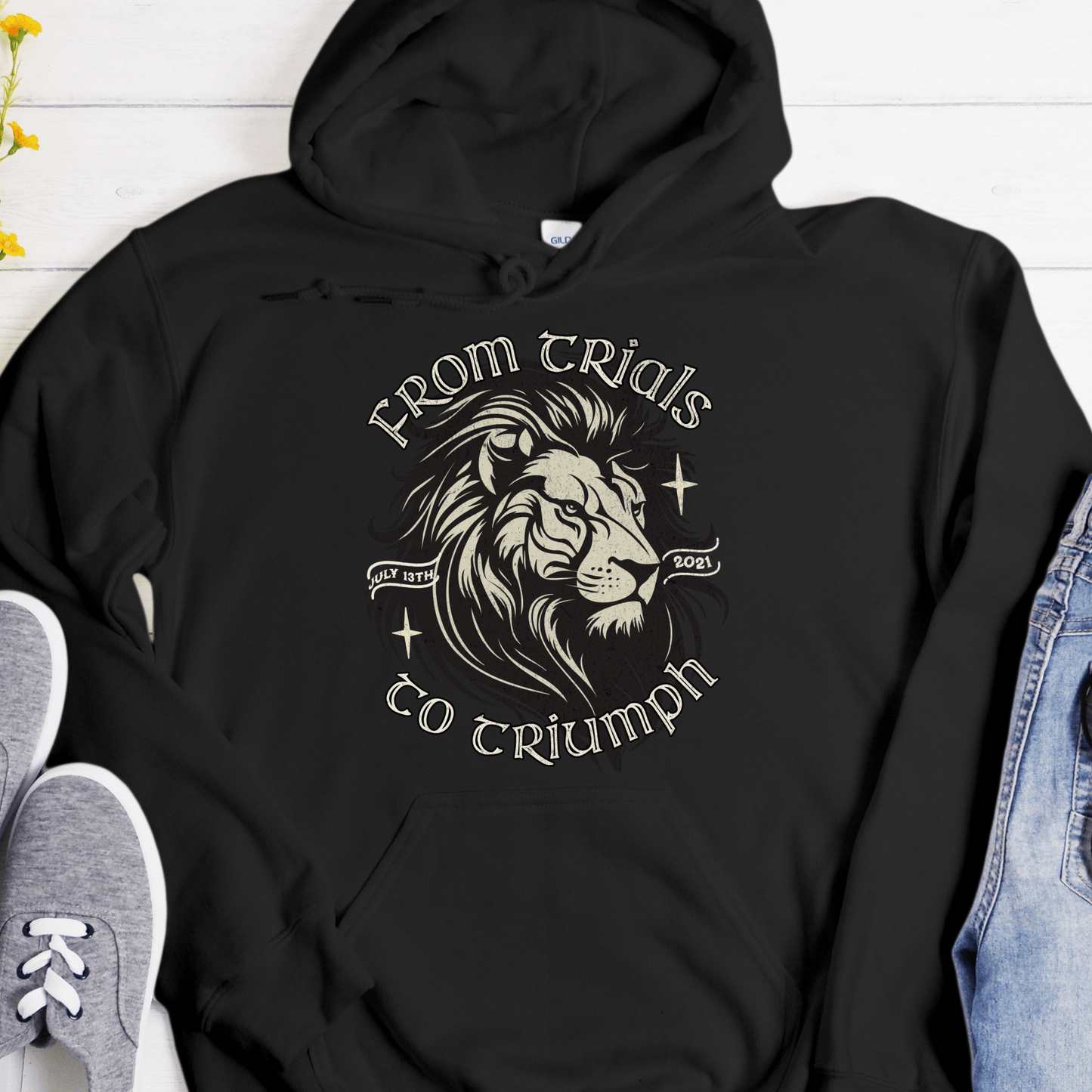 Custom Recovery Hoodie | Inspiring Sobriety |  From Trials To Triumph