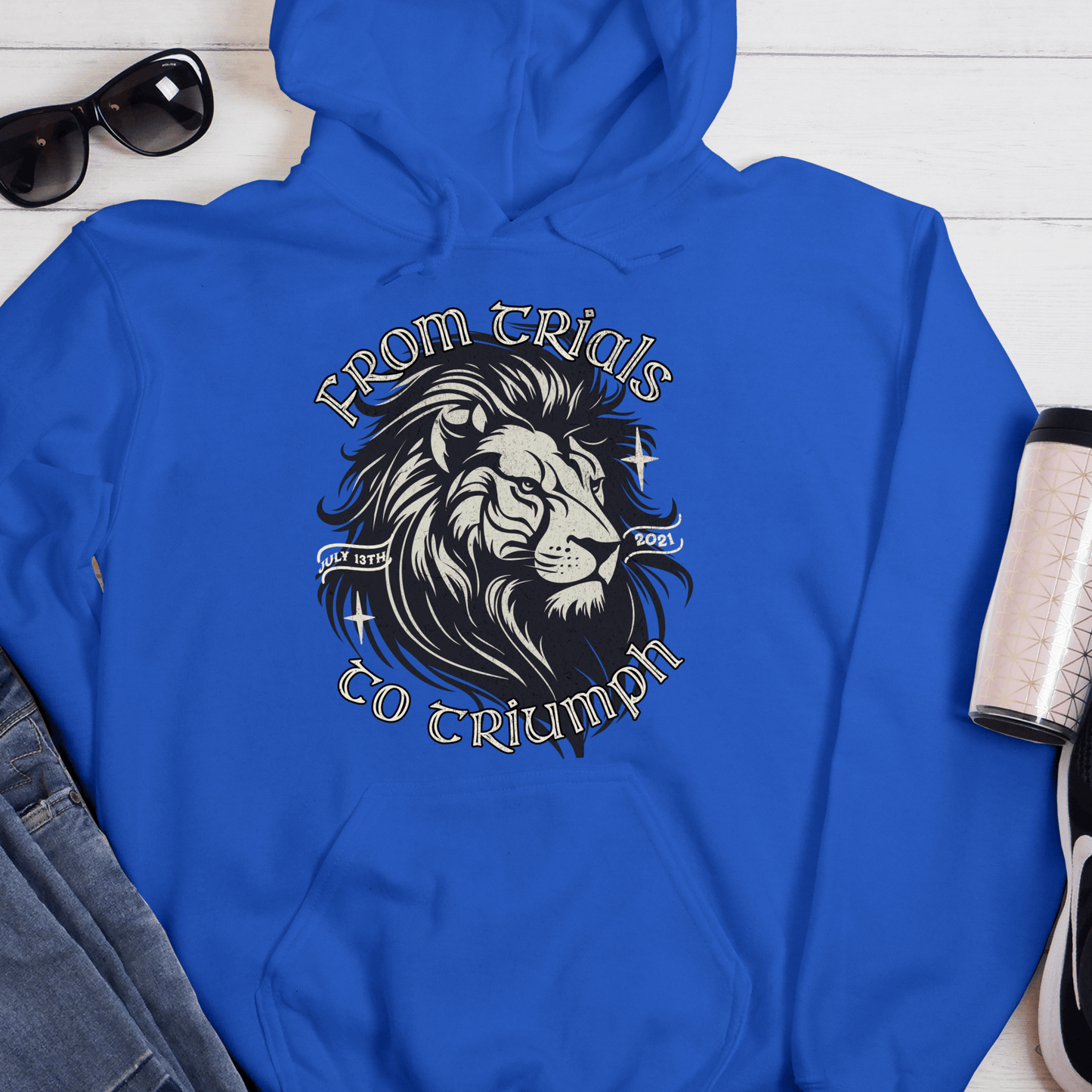 Custom Recovery Hoodie | Inspiring Sobriety |  From Trials To Triumph