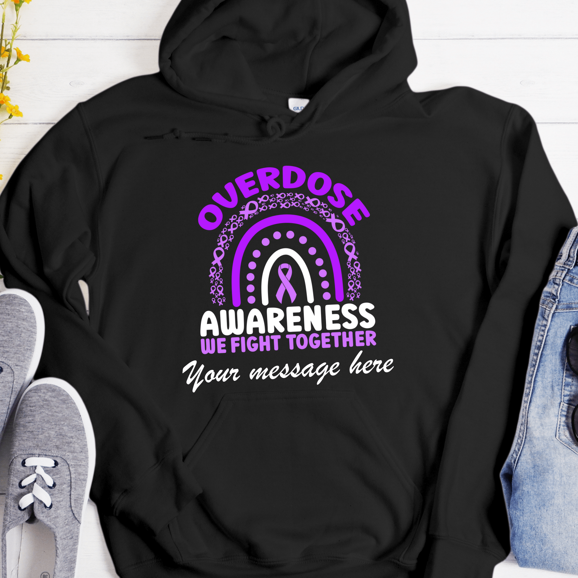 Recovery Sweaters Custom Recovery Hoodie | Inspiring Sobriety | We Fight Together