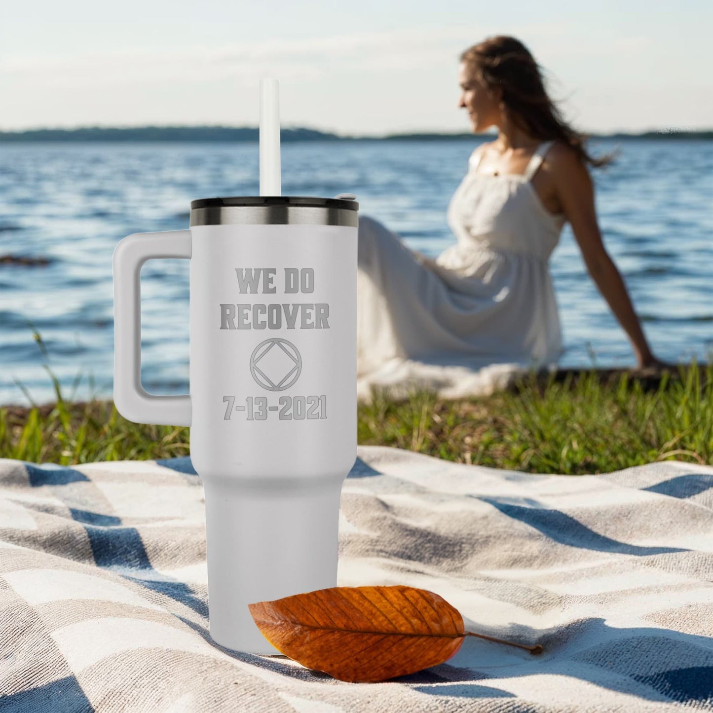 Custom Recovery SS Tumbler | Inspiring Sobriety | NA - We Do Recover