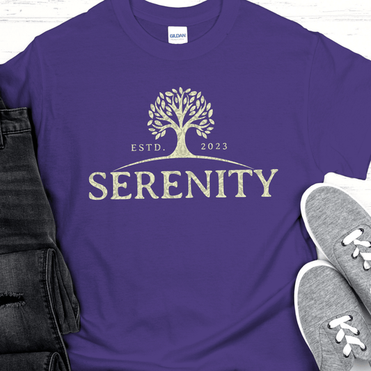 Custom Recovery T-Shirt | Inspiring Sobriety | Serenity Established