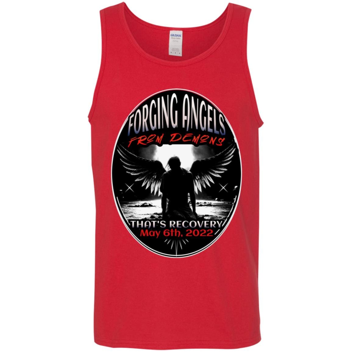 Custom Recovery Unisex Tank | Inspiring Sobriety |  Forging Angels From Demons