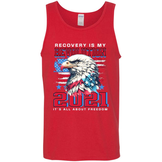 Custom Recovery Unisex Tank | Inspiring Sobriety |  Recovery Is My Revolution