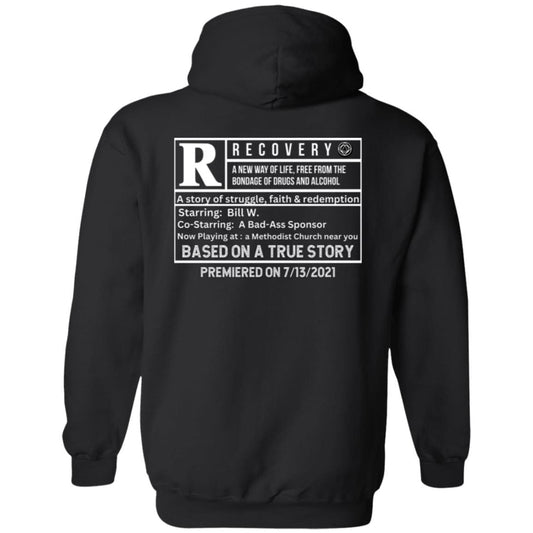 Custom Recovery Zip Hoodie | Inspiring Sobriety | Rated R For Recovery