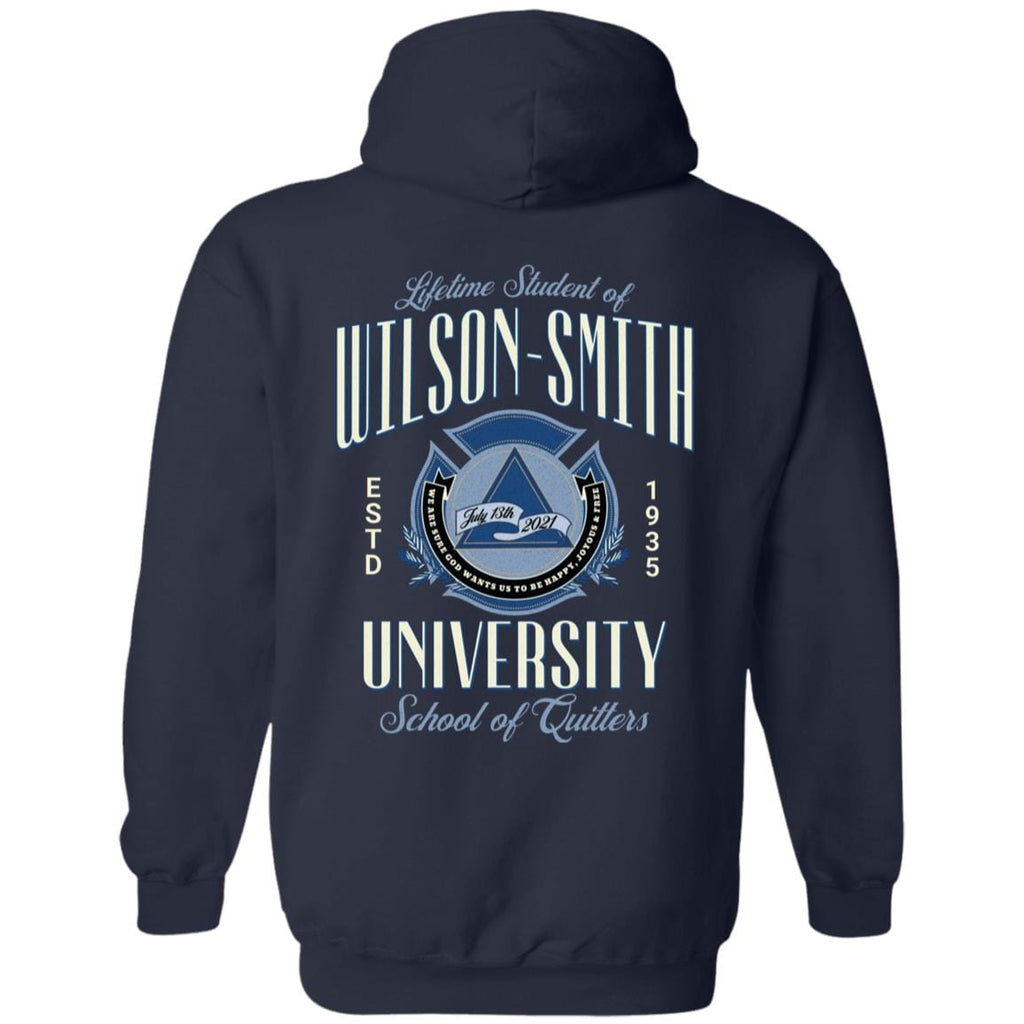 Custom Recovery Zip Hoodie  | Inspiring Sobriety |  Wilson-Smith University