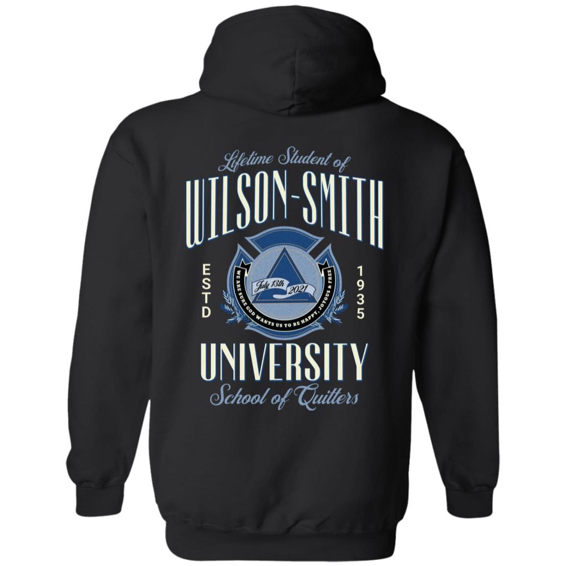 Custom Recovery Zip Hoodie  | Inspiring Sobriety |  Wilson-Smith University