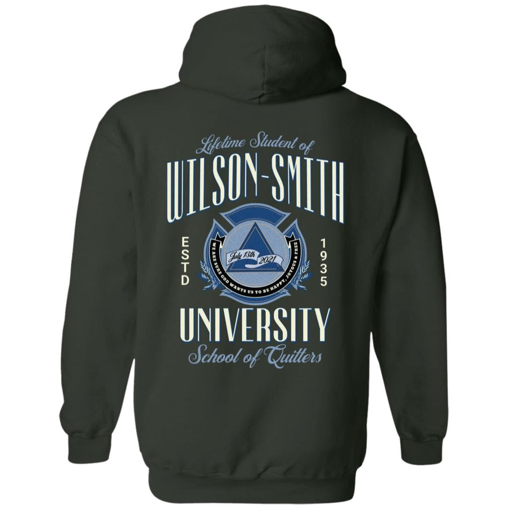 Custom Recovery Zip Hoodie  | Inspiring Sobriety |  Wilson-Smith University