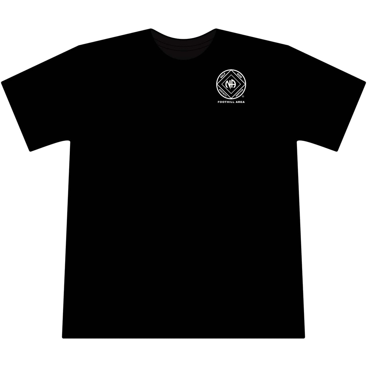 Foothill Area Just Say No Pocket Tee Grim Reaper