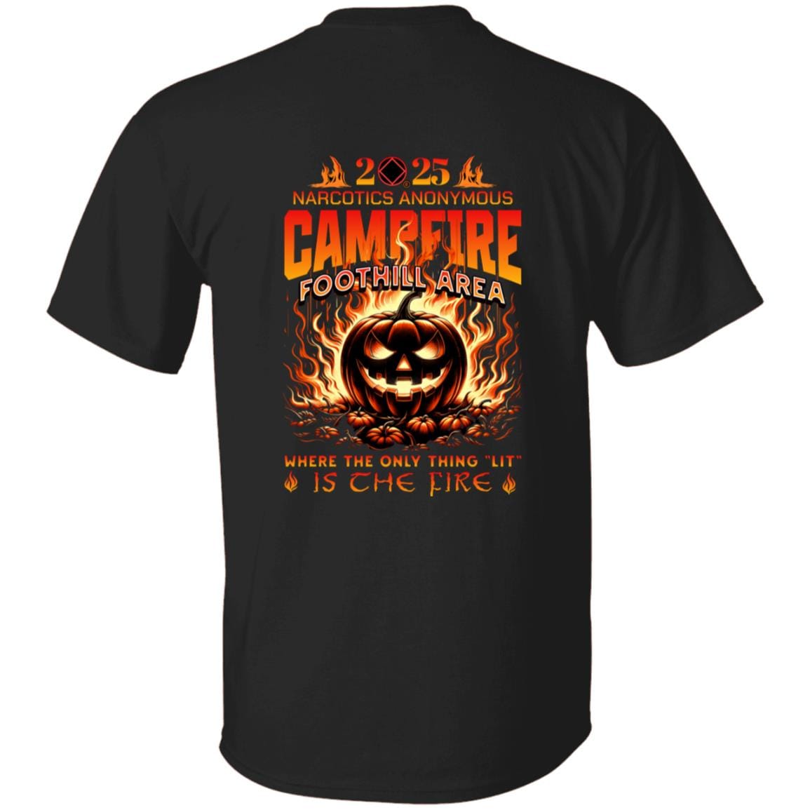 Foothill Area NA Campfire Cotton T-Shirt