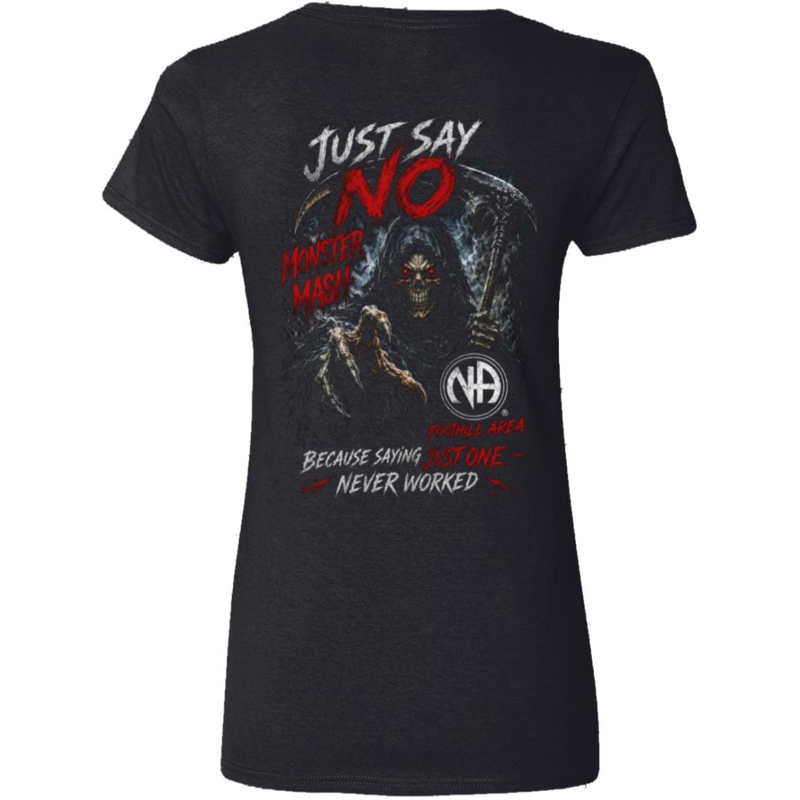 Just Say No (Grim Reaper) V-Neck