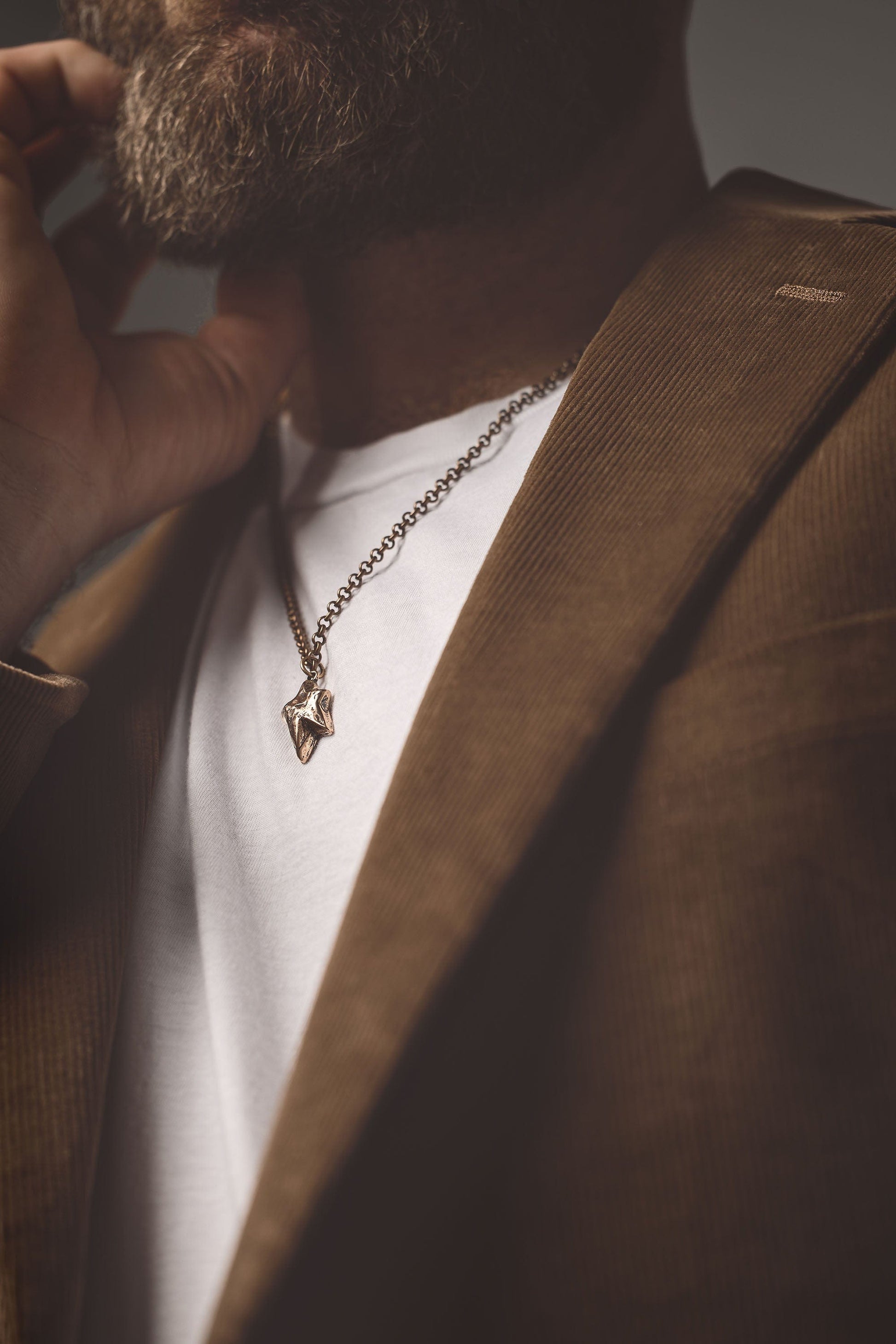 Lightning Pendant and Chain | Inspiring Sobriety and Johnny LTD
