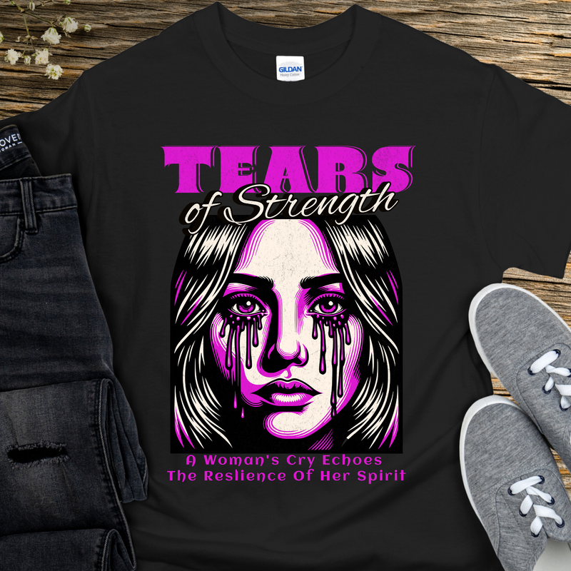 Recovery T-Shirt | Inspiring Sobriety |  Tears of Strength