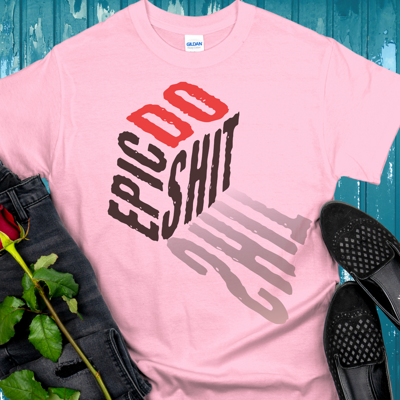 pink Recovery T-Shirt | Inspiring Sobriety |  Do Epic Shit