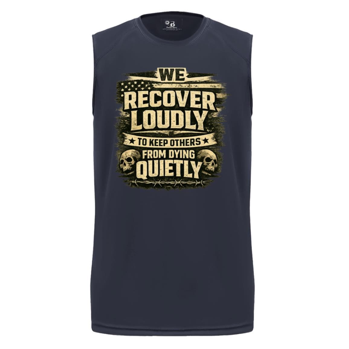 Mens Recovery Tank | Inspiring Sobriety | We Recover Loudly