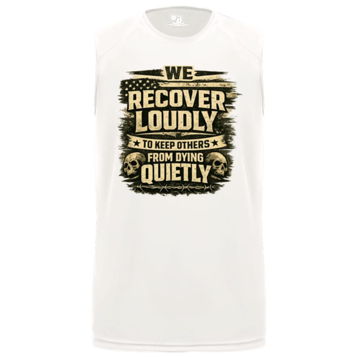 Mens Recovery Tank | Inspiring Sobriety | We Recover Loudly