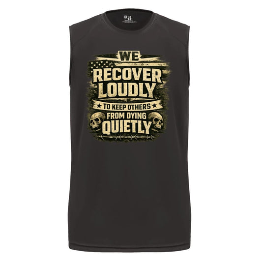 Mens Recovery Tank | Inspiring Sobriety | We Recover Loudly