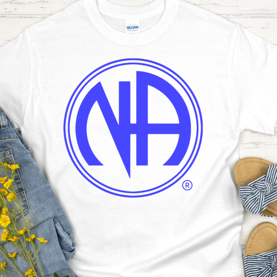 NA Recovery T-Shirt | Inspiring Sobriety | NA Logo