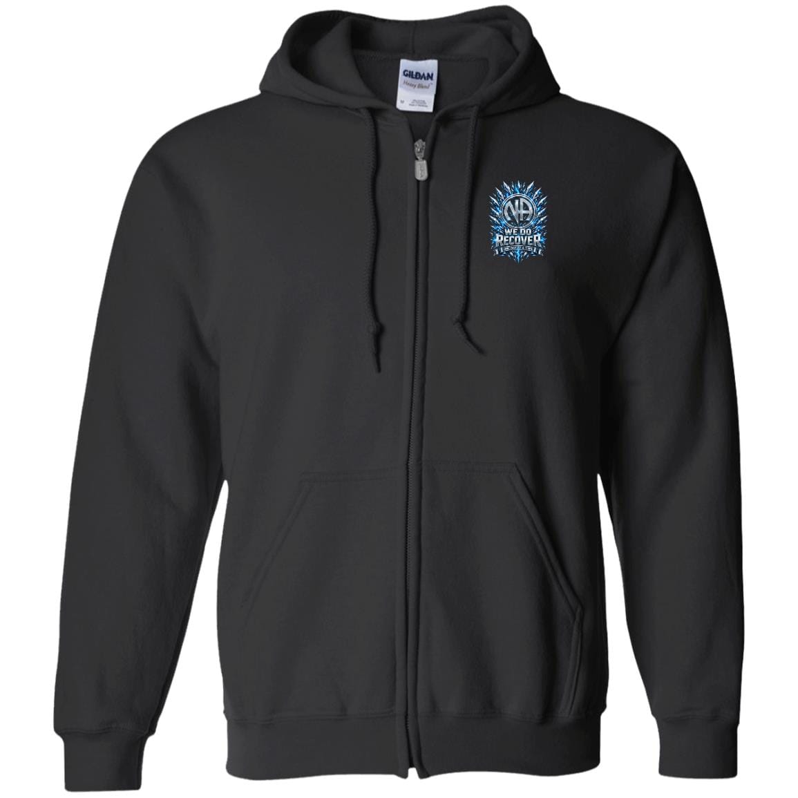 NA Recovery Zip Hoodie | Inspiring Sobriety | We Do Recover