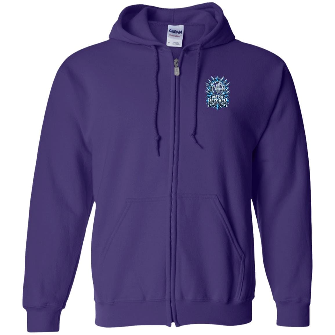 NA Recovery Zip Hoodie | Inspiring Sobriety | We Do Recover