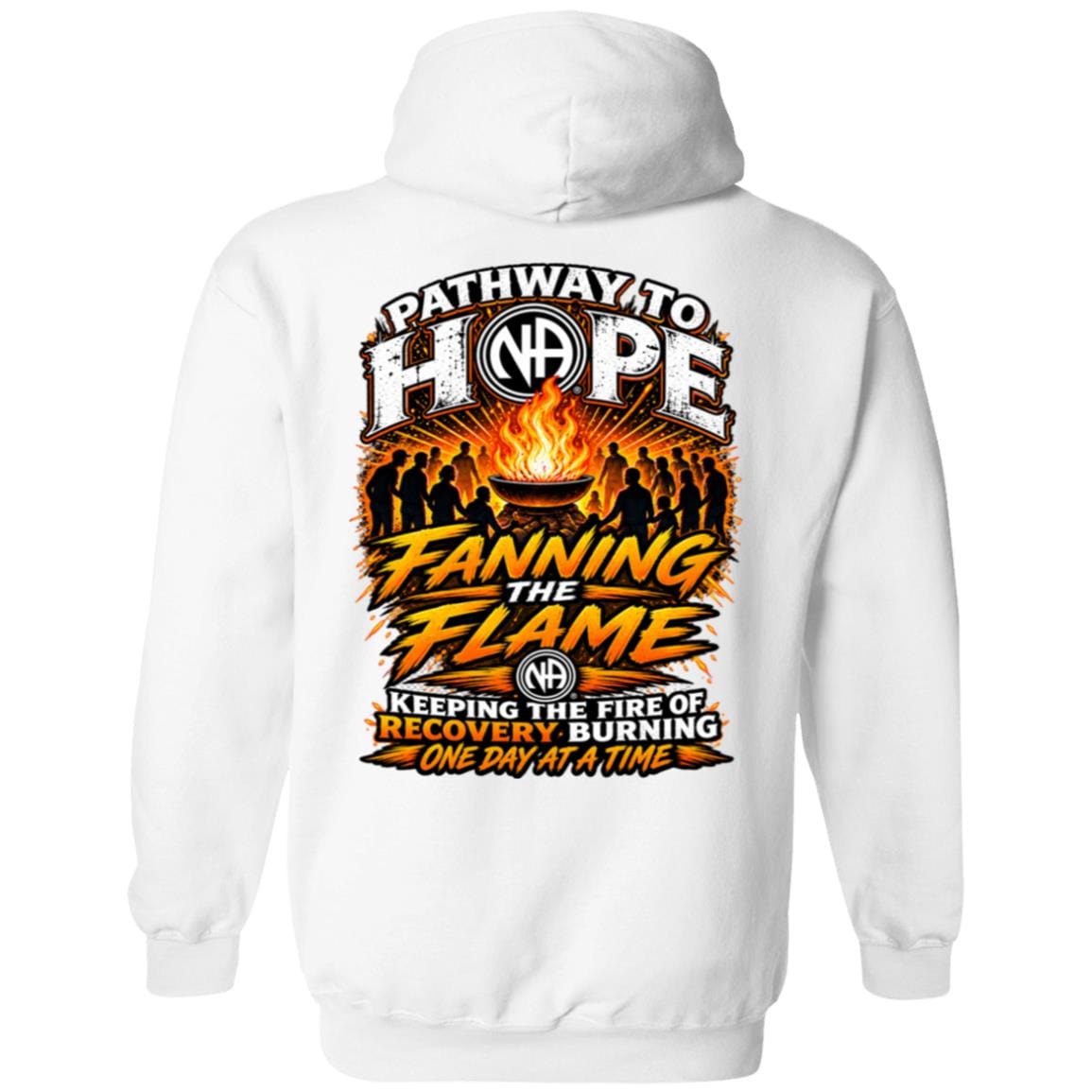 Pathway To Hope Hoodie Fanning The Flame