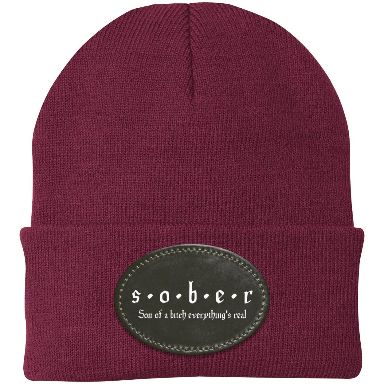 Recovery Beanie | Inspiring Sobriety | S.O.B.E.R.