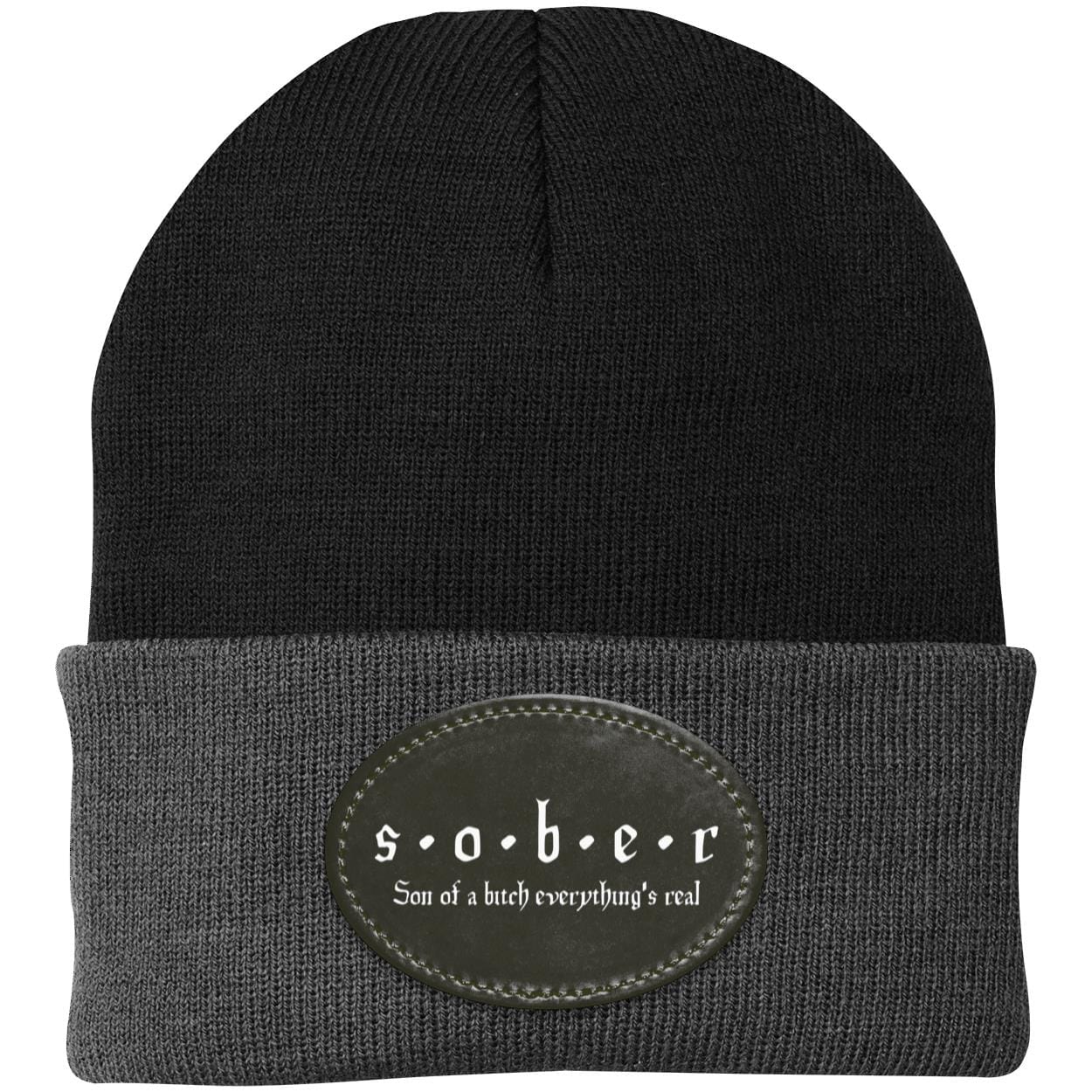 Recovery Beanie | Inspiring Sobriety | S.O.B.E.R.
