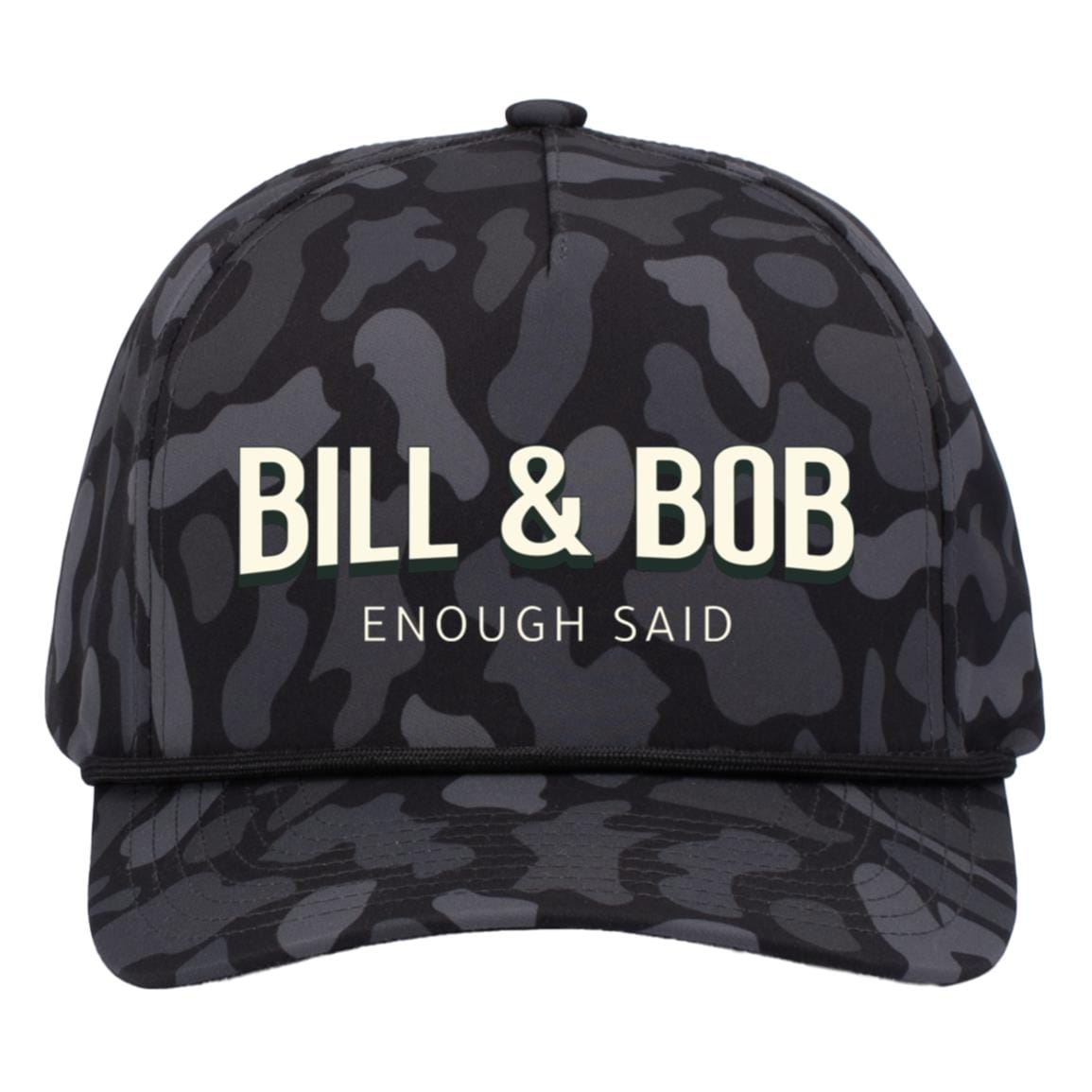 Recovery Camo Trucker Hat | Inspiring Sobriety | Bill & Bob - Enough Said
